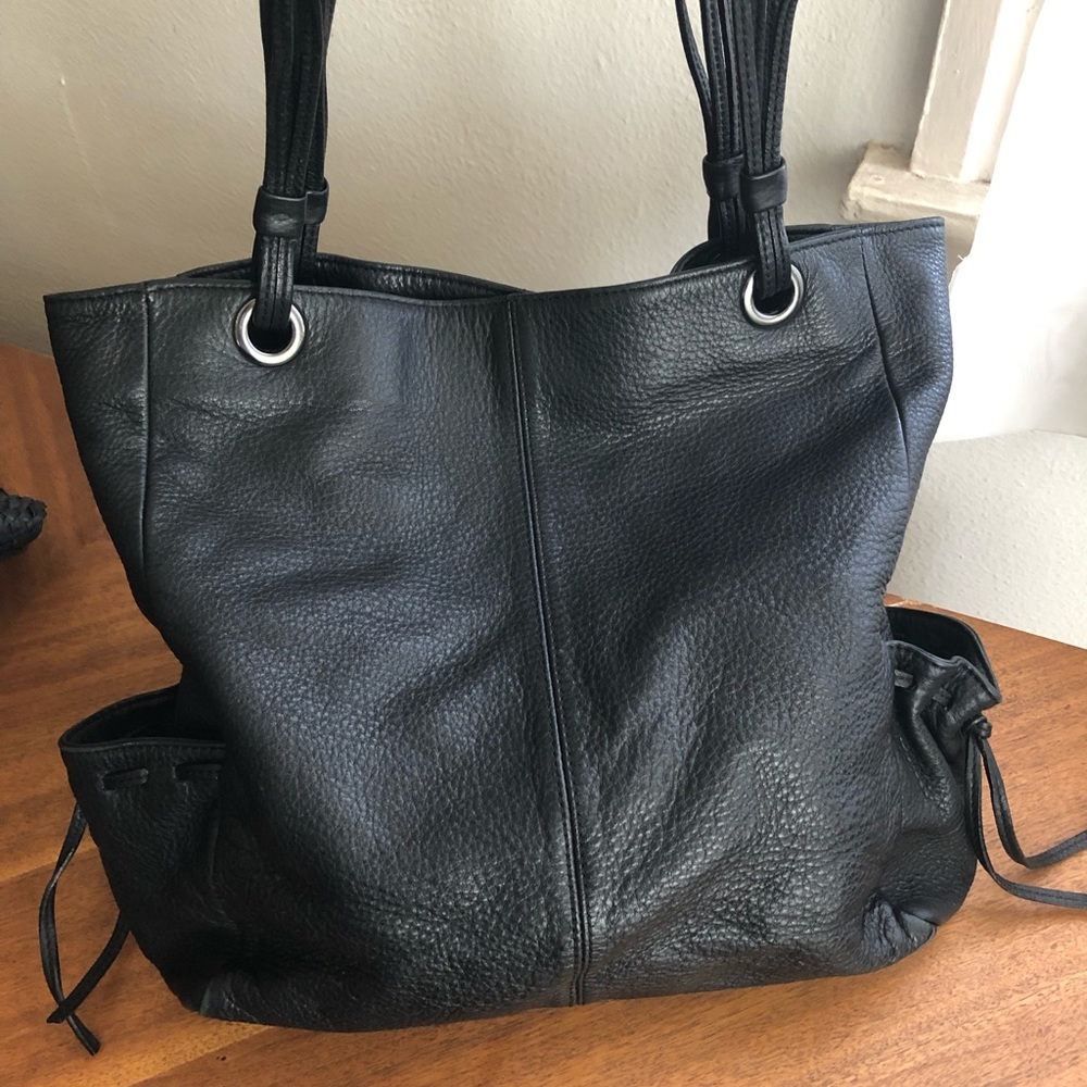 J.Jill Pebbled Leather Tote